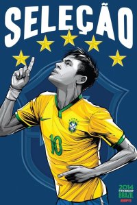 brazil world cup poster