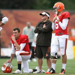 browns training camp quarterbacks 2