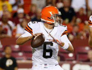 hoyer starting quarterback